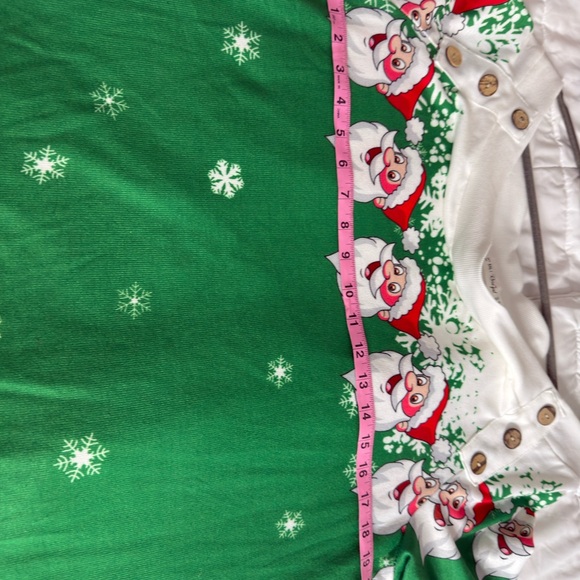 Christmas top, off shoulder, Chinese size 5xl, American 2xl - Picture 5 of 6
